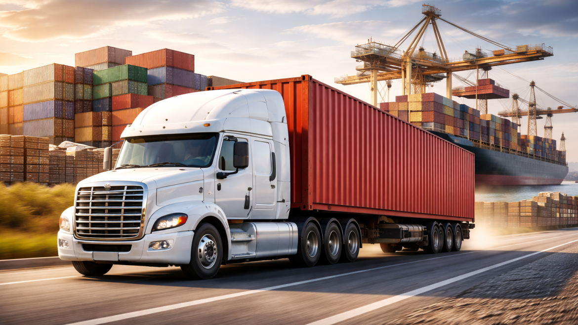 Heavy Truck Cargo Transport